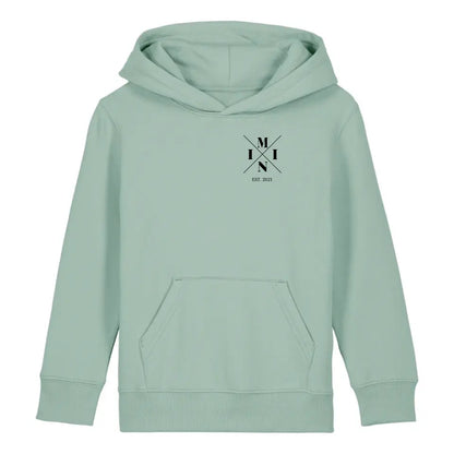 Mini Minimal + Symbole - Bio Kinder Hoodie *personalisierbar* Mini Cruiser Hoodie 2.0 ST ST Aloe