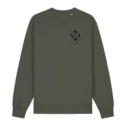 Mama Minimal + Symbole - Bio Unisex Sweatshirt *personalisierbar* Changer Sweatshirt 2.0 ST ST Khaki
