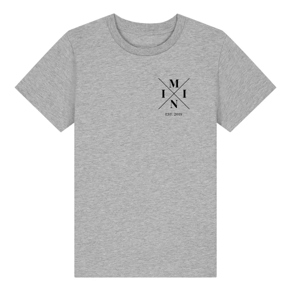 Mini Minimal - Bio Kinder Shirt *personalisierbar* Mini Creator Shirt 2.0 ST ST Heather-Grey