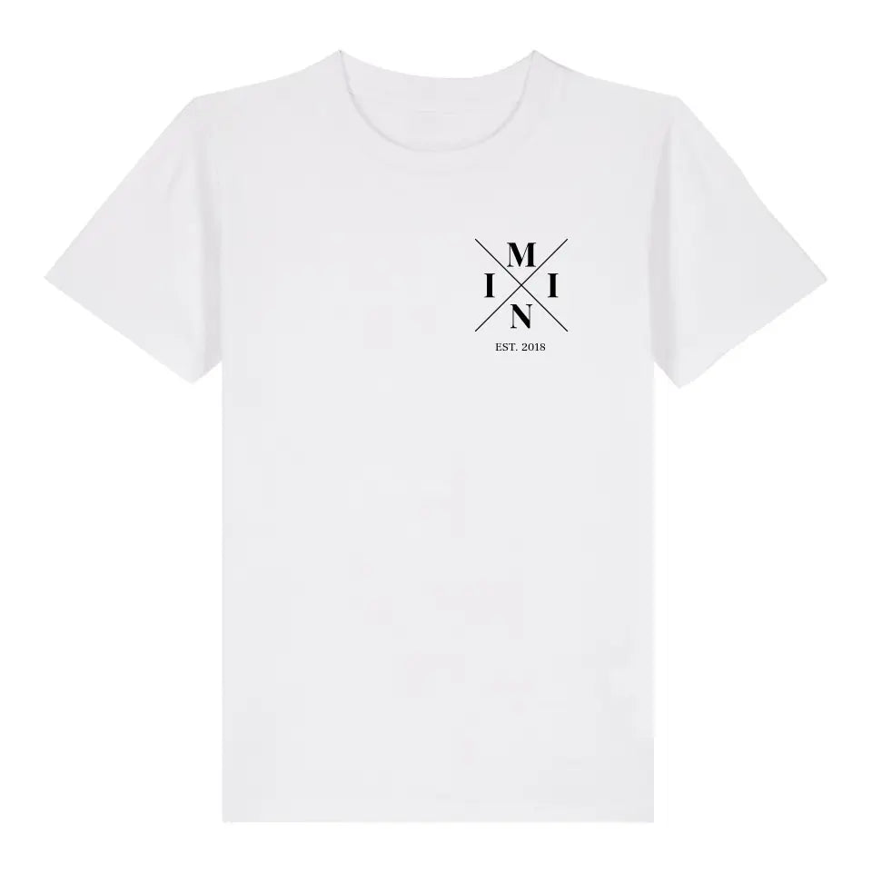 Mini Minimal - Bio Kinder Shirt *personalisierbar* Mini Creator Shirt 2.0 ST ST White