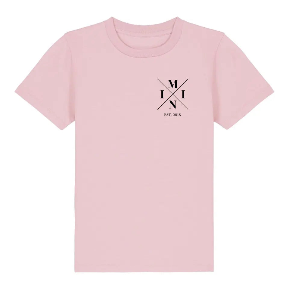 Mini Minimal - Bio Kinder Shirt *personalisierbar* Mini Creator Shirt 2.0 ST ST Cotton-Pink