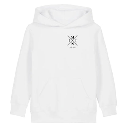 Mini Minimal - Bio Kinder Hoodie *personalisierbar*