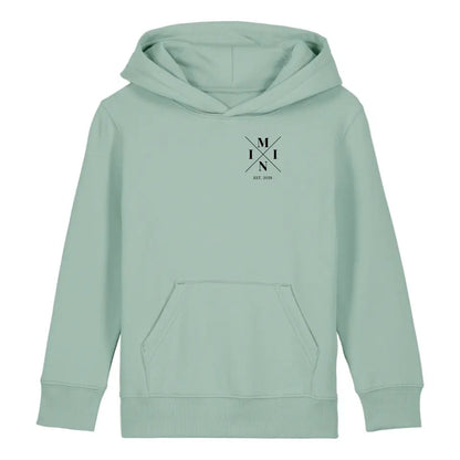 Mini Minimal - Bio Kinder Hoodie *personalisierbar* Mini Cruiser Hoodie 2.0 ST ST Aloe