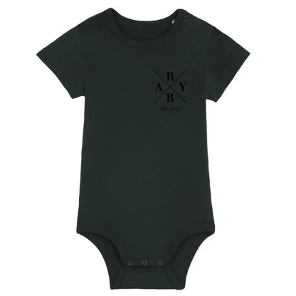 Baby Minimal - Bio Baby Body *personalisierbar* Baby Body ST ST Black