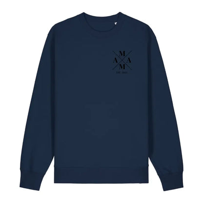 Mama Minimal - Bio Unisex Sweatshirt *personalisierbar* Changer Sweatshirt 2.0 ST ST French-Navy