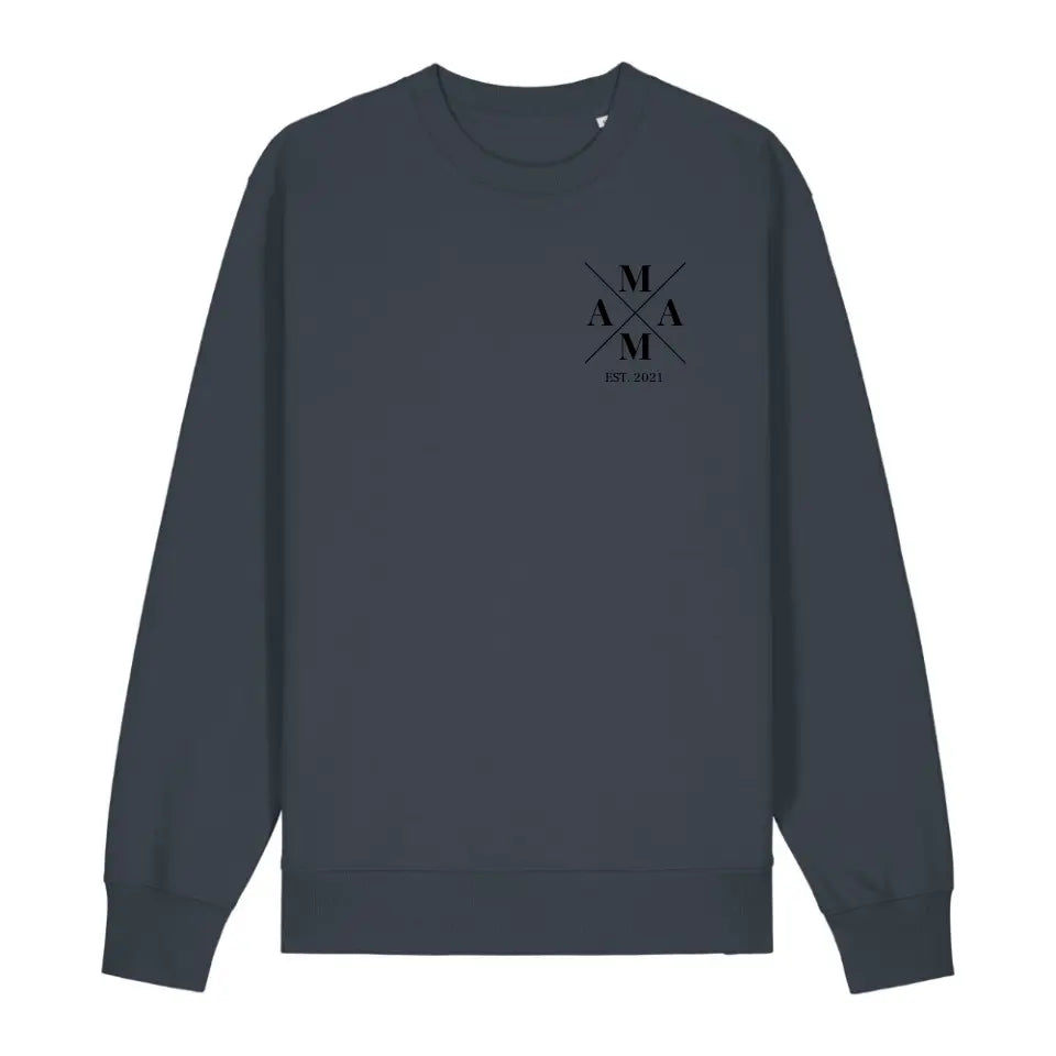 Mama Minimal - Bio Unisex Sweatshirt *personalisierbar*