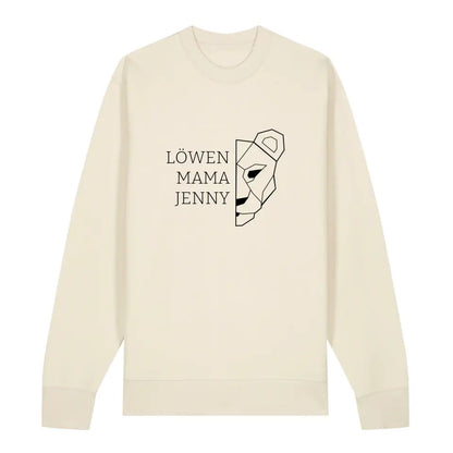 Löwen Mama - Bio Unisex Sweatshirt *personalisierbar (mit Namen)*