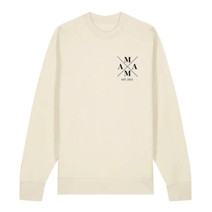 Mama Minimal - Bio Unisex Sweatshirt *personalisierbar*