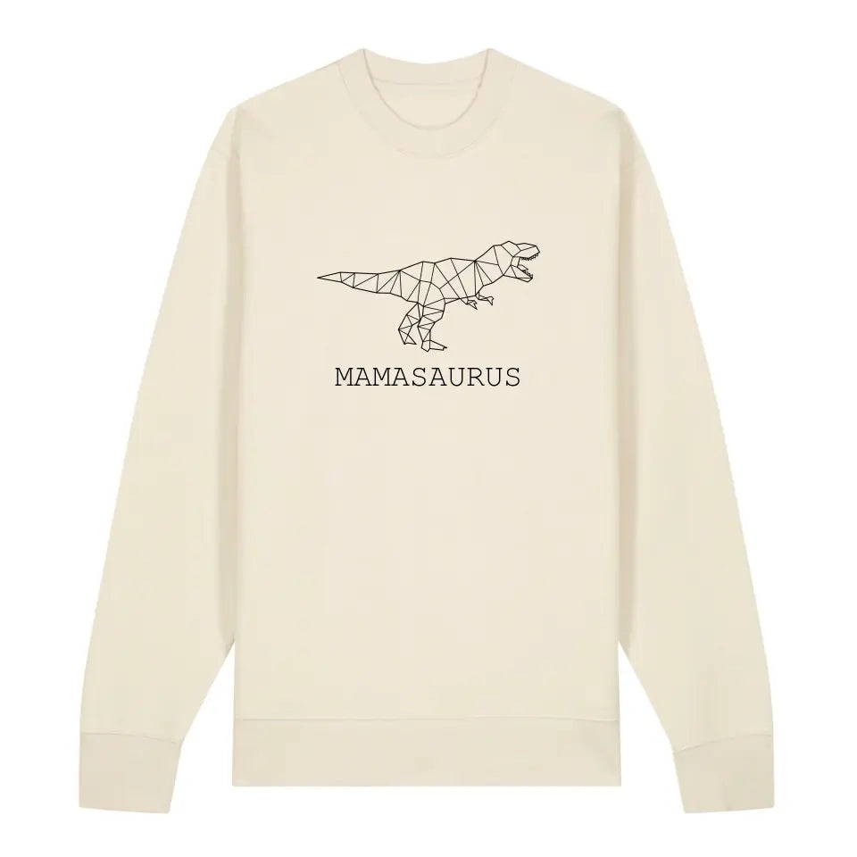 Mamasaurus - Bio Unisex Sweatshirt *personalisierbar (ohne Namen)*