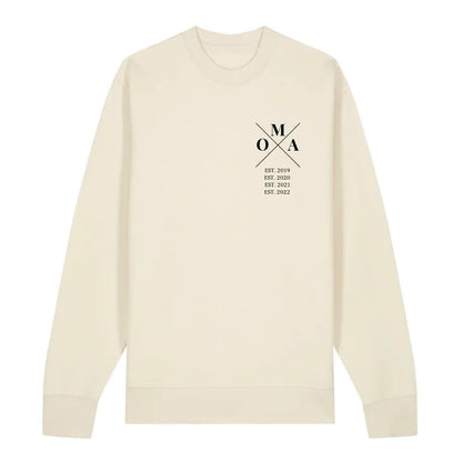 Oma Minimal - Bio Unisex Sweatshirt *personalisierbar*