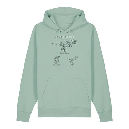 Mamasaurus - Bio Unisex Hoodie *personalisierbar (mit Namen)*