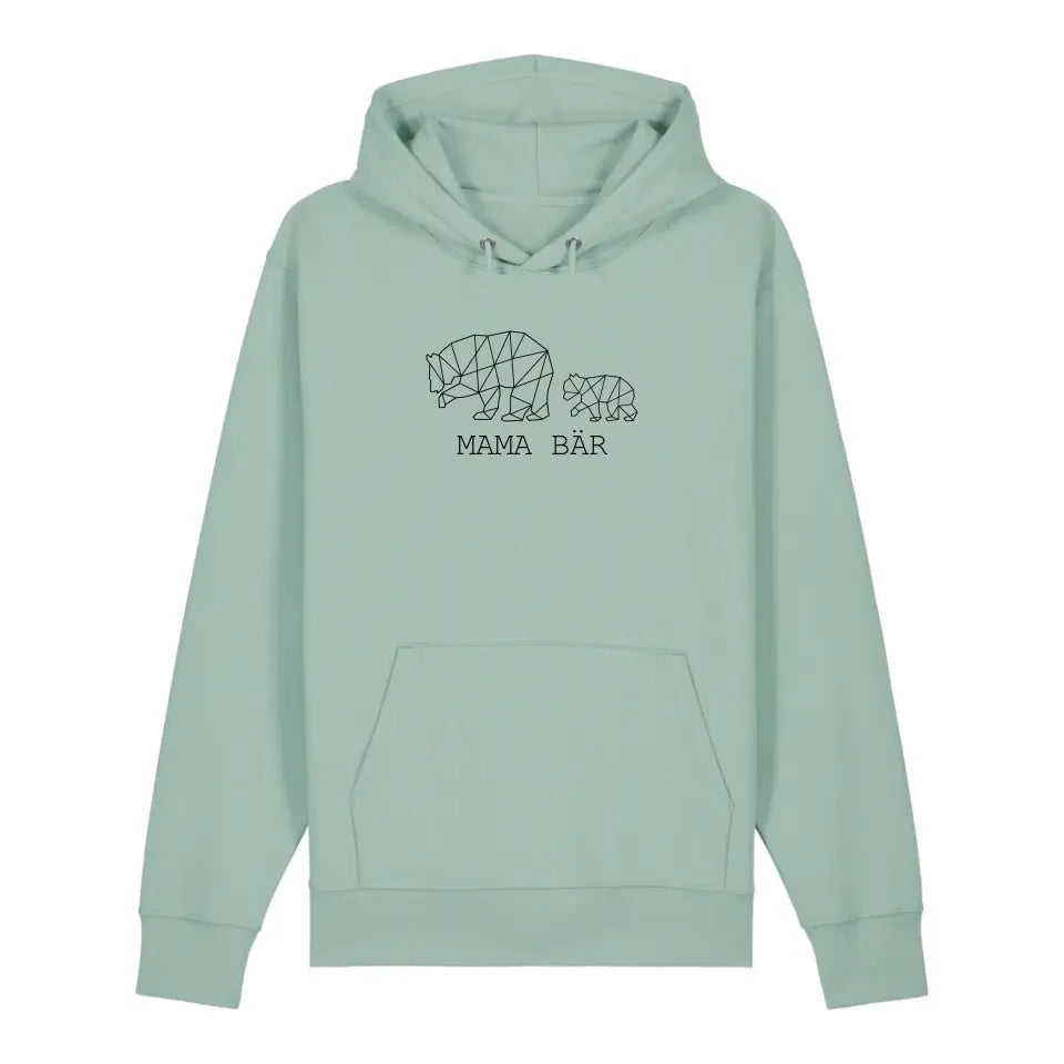 Mama Bär - Bio Unisex Hoodie *personalisierbar (1-4 Kinder ohne Namen)*