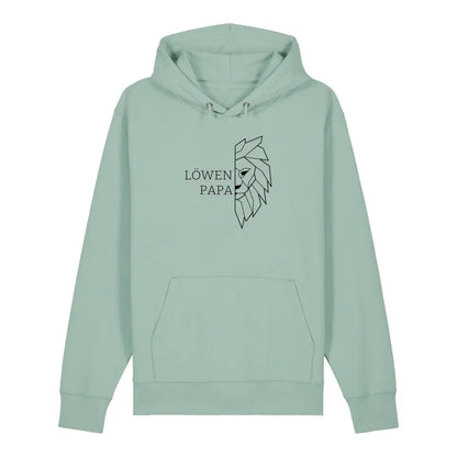 Löwen Papa - Bio Unisex Hoodie *personalisierbar (ohne Namen)*