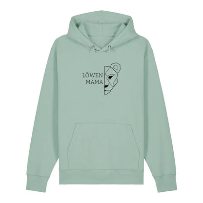 Löwen Mama - Bio Unisex Hoodie *personalisierbar (ohne Namen)*