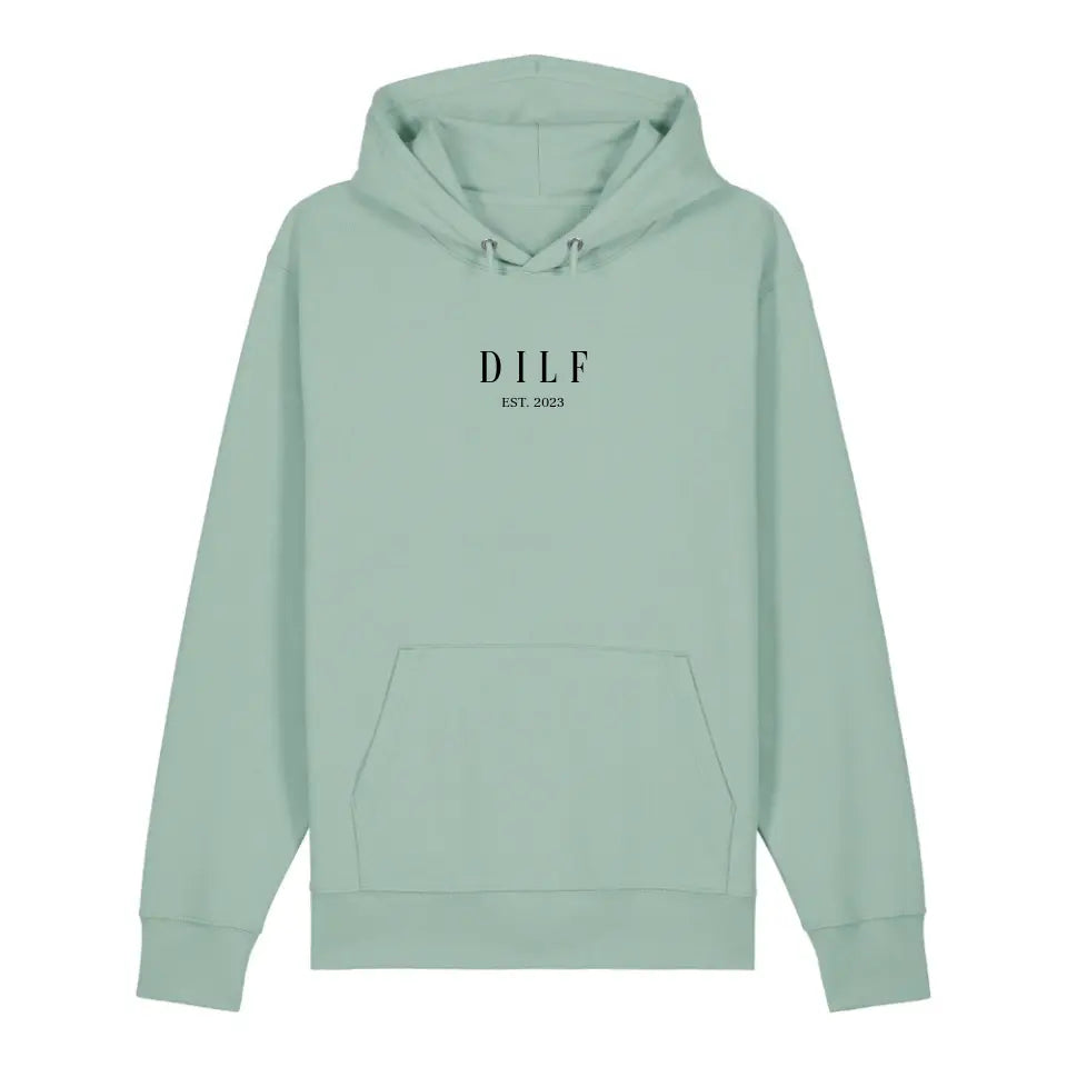 DILF - Bio Unisex Hoodie *personalisierbar*