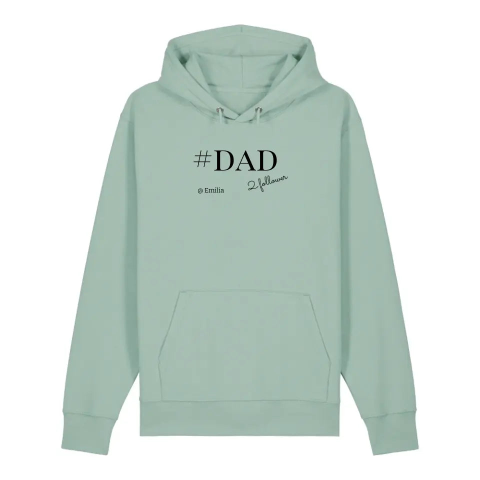 #DAD - Bio Unisex Hoodie *personalisierbar*