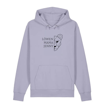 Löwen Mama - Bio Unisex Hoodie *personalisierbar (mit Namen)*