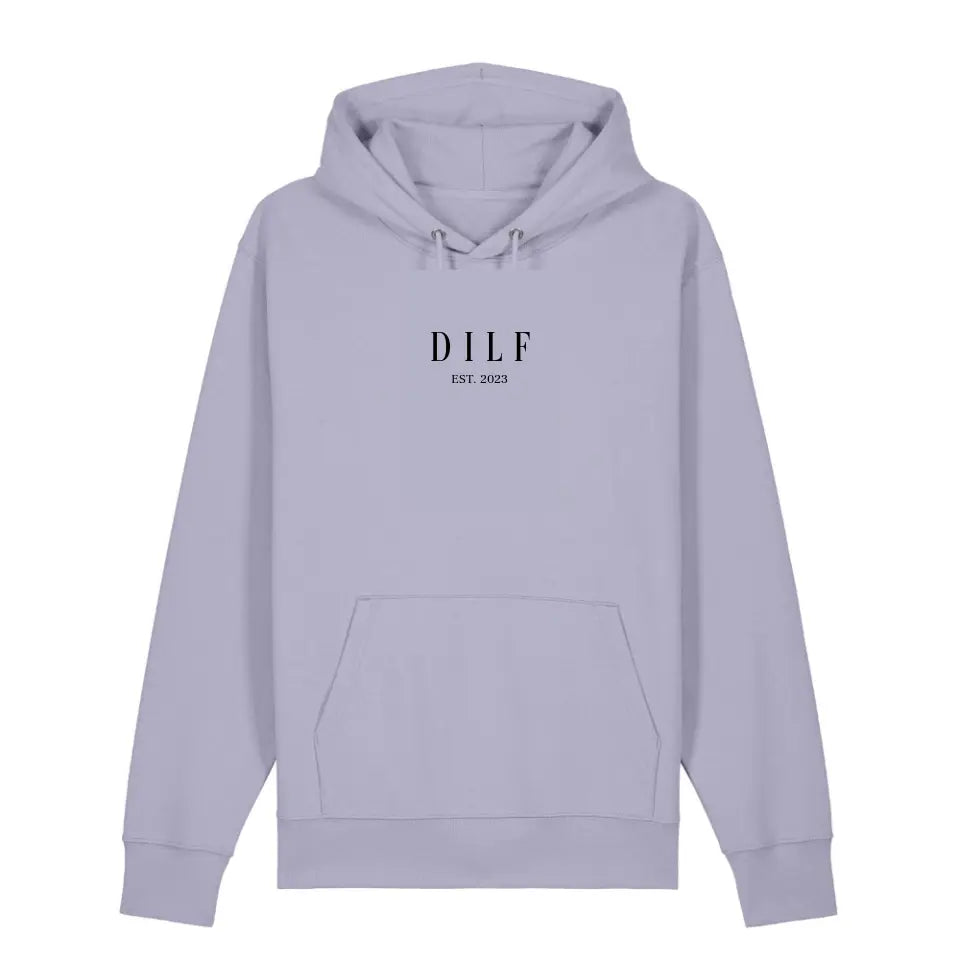 DILF - Bio Unisex Hoodie *personalisierbar*