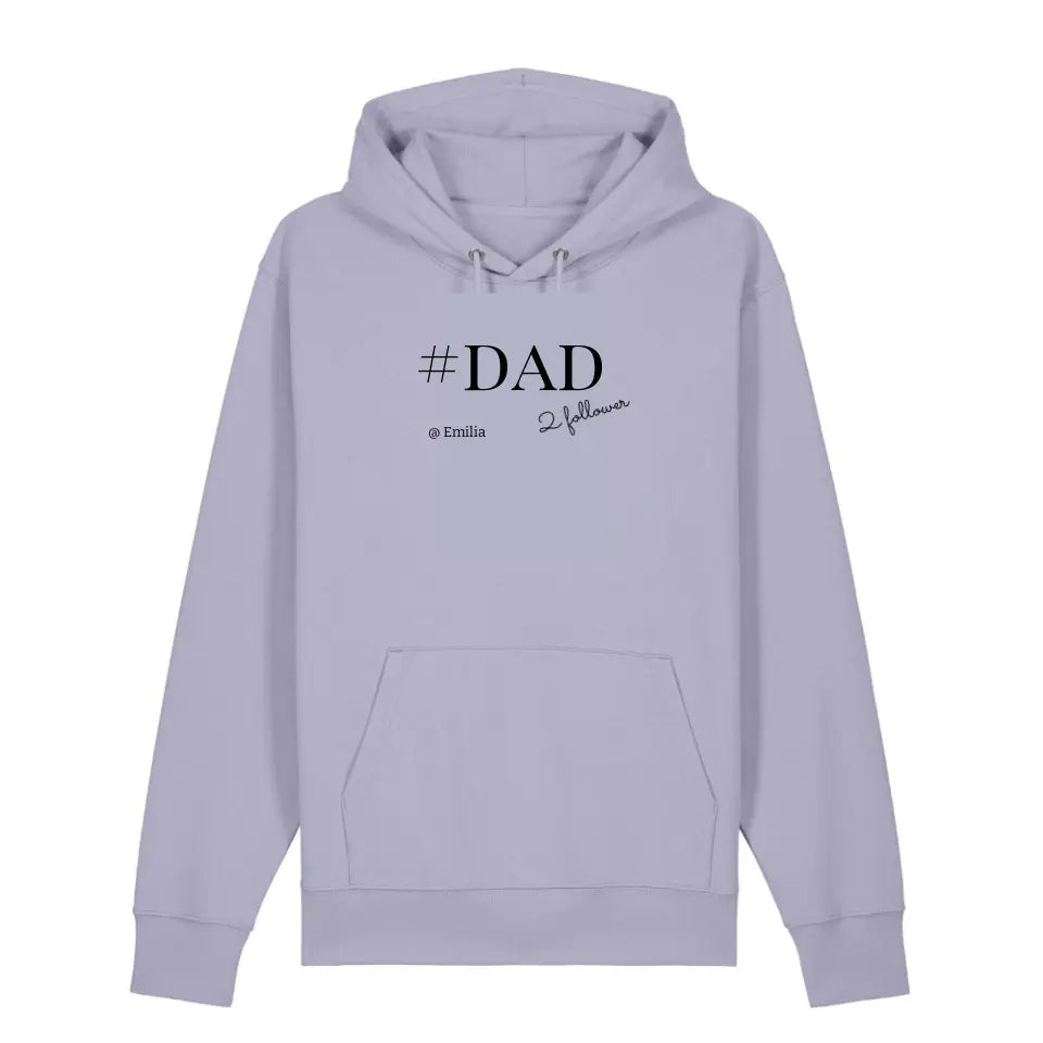 #DAD - Bio Unisex Hoodie *personalisierbar*