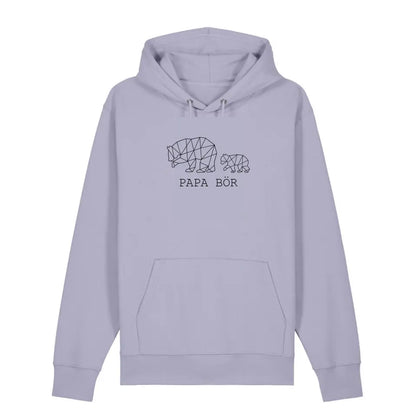 Papa Bör - Bio Unisex Hoodie *personalisierbar (1-4 Kinder ohne Namen)*