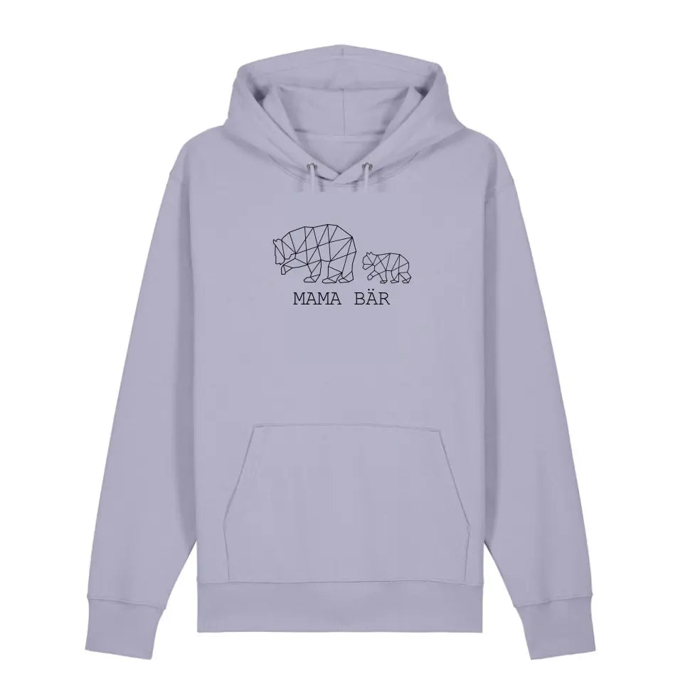 Mama Bär - Bio Unisex Hoodie *personalisierbar (1-4 Kinder ohne Namen)*