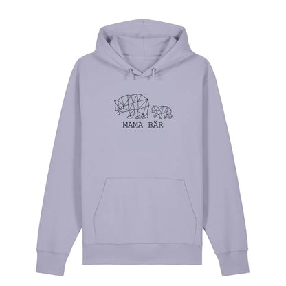 Mama Bär - Bio Unisex Hoodie *personalisierbar (1-4 Kinder ohne Namen)*