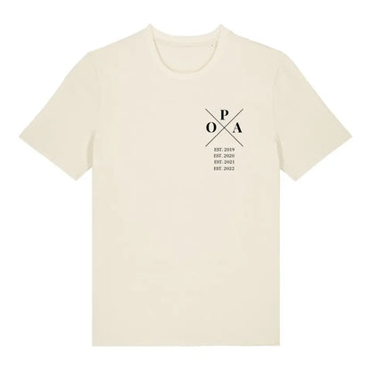 Opa Minimal - Bio Herren Shirt *personalisierbar*