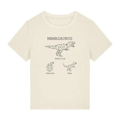 Mamasaurus - Bio Damen Shirt *personalisierbar (mit Namen)*