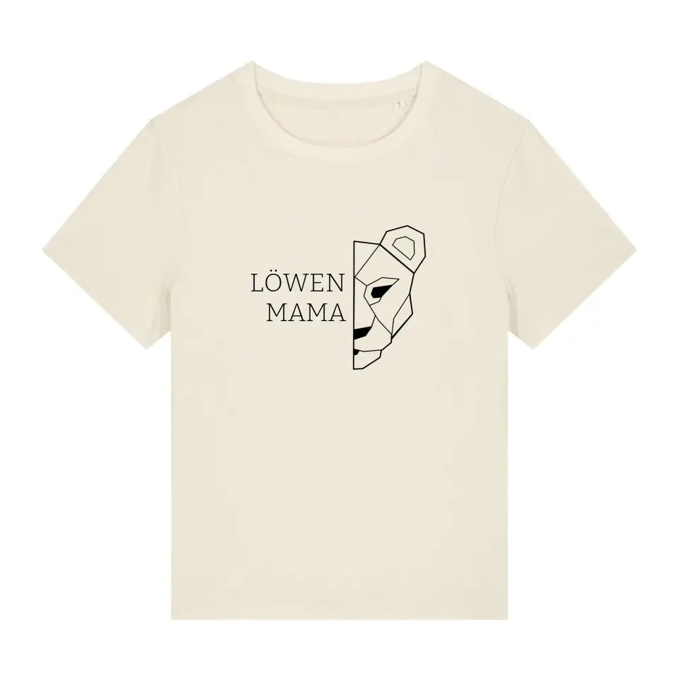 Löwen Mama - Bio Damen Shirt *personalisierbar (ohne Namen)*