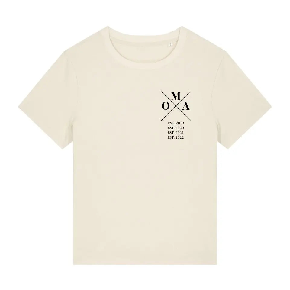 Oma Minimal - Bio Damen Shirt *personalisierbar*