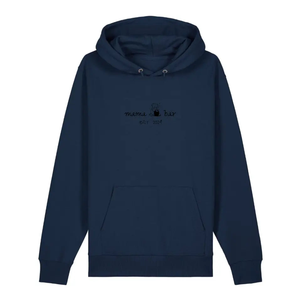 Mama Pu-Bär - Bio Unisex Hoodie *personalisierbar*