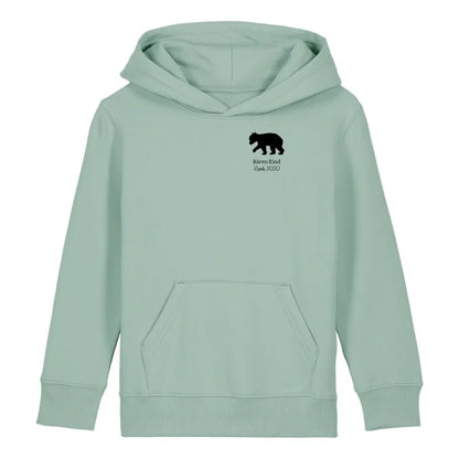 Bären Kind klein - Bio Kinder Hoodie *personalisierbar*