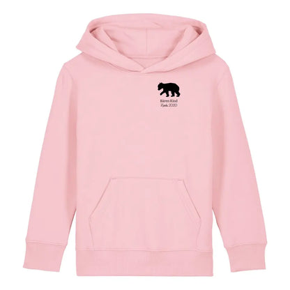 Bären Kind klein - Bio Kinder Hoodie *personalisierbar*