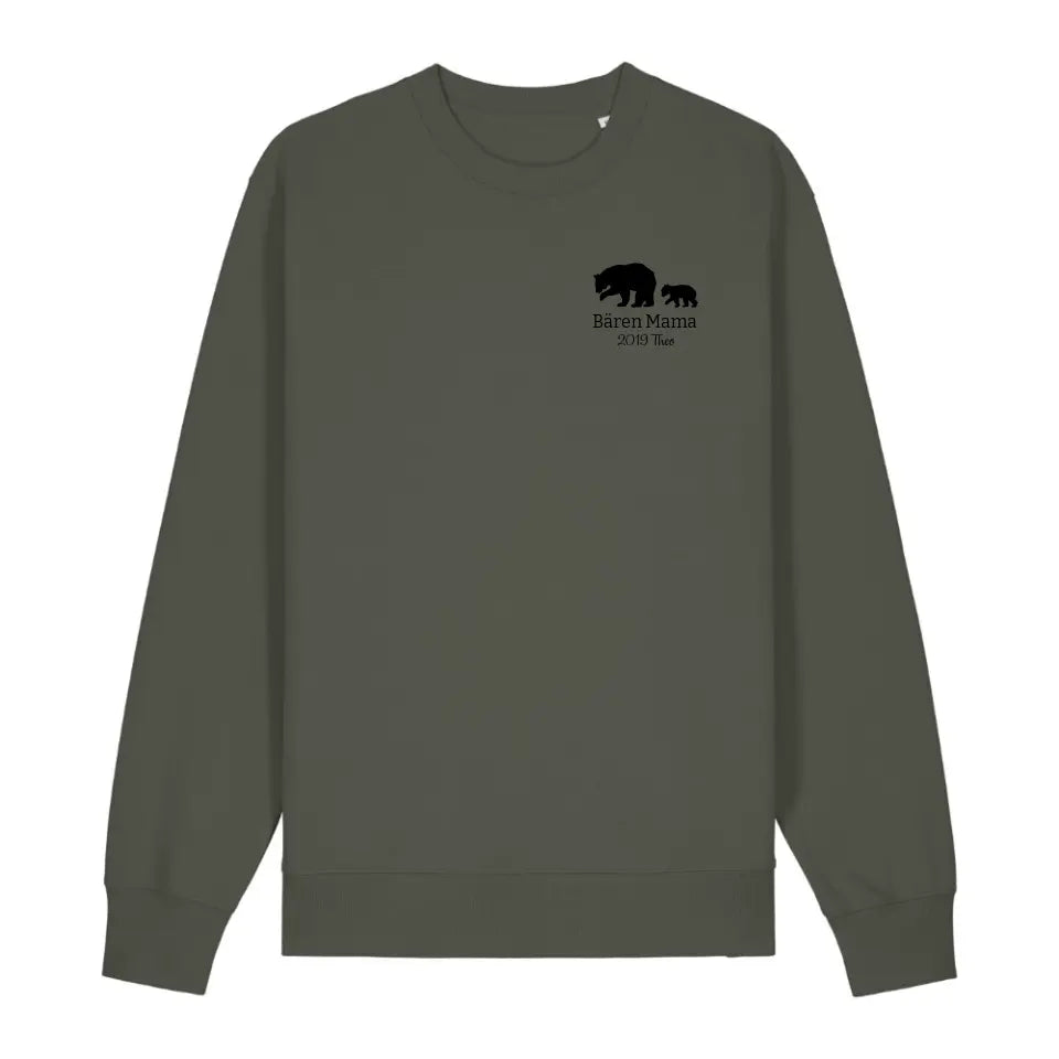 Bären Mama - Bio Unisex Sweatshirt *personalisierbar*