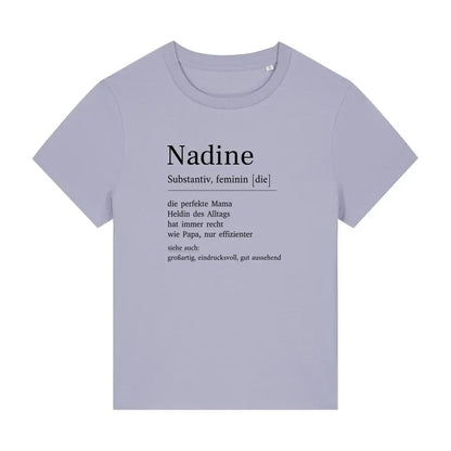 Mama Definition - Bio Damen Shirt *personalisierbar*