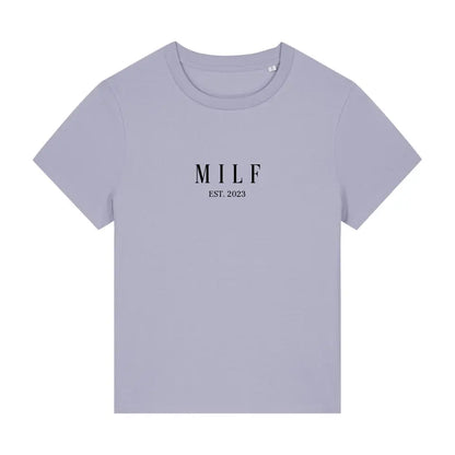 MILF - Premium Organic Shirt *personalisierbar*