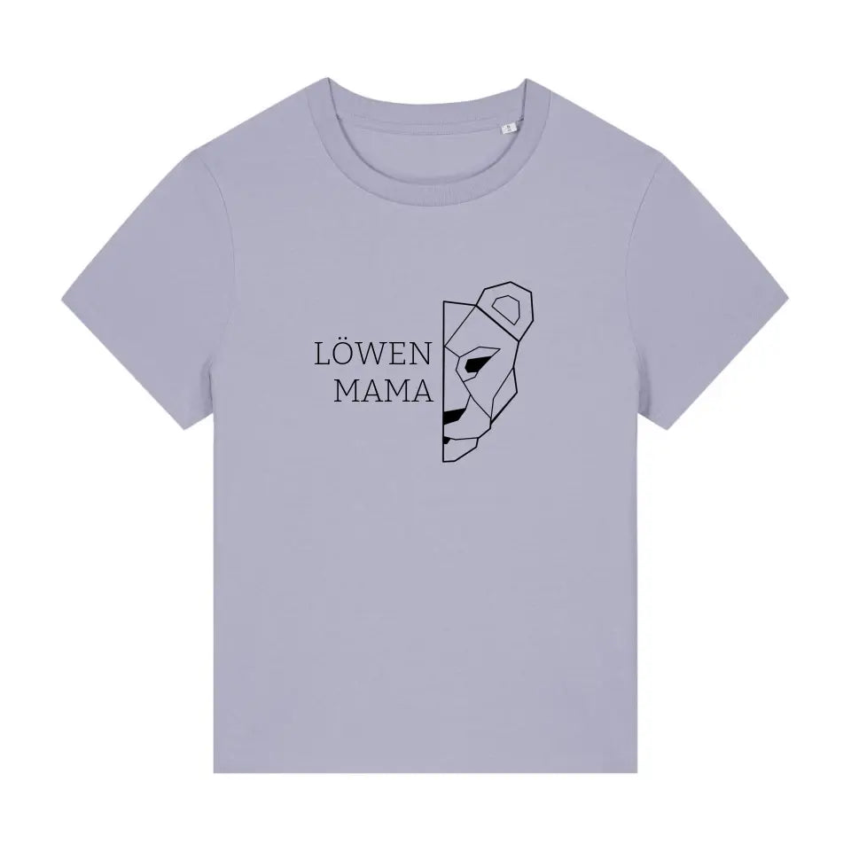 Löwen Mama - Bio Damen Shirt *personalisierbar (ohne Namen)*