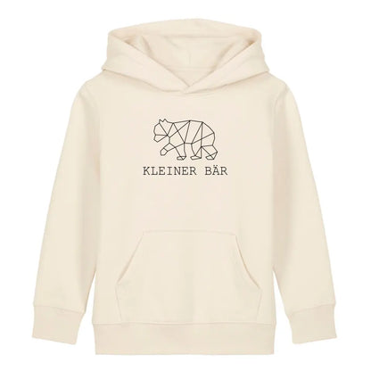 Kleiner Bär - Bio Kinder Hoodie *personalisierbar (ohne Namen)*