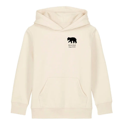 Bären Kind klein - Bio Kinder Hoodie *personalisierbar*