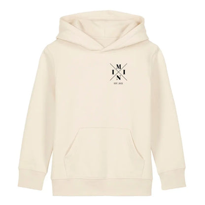 Mini Minimal + Symbole - Bio Kinder Hoodie *personalisierbar* Mini Cruiser Hoodie 2.0 ST ST Natural-Raw