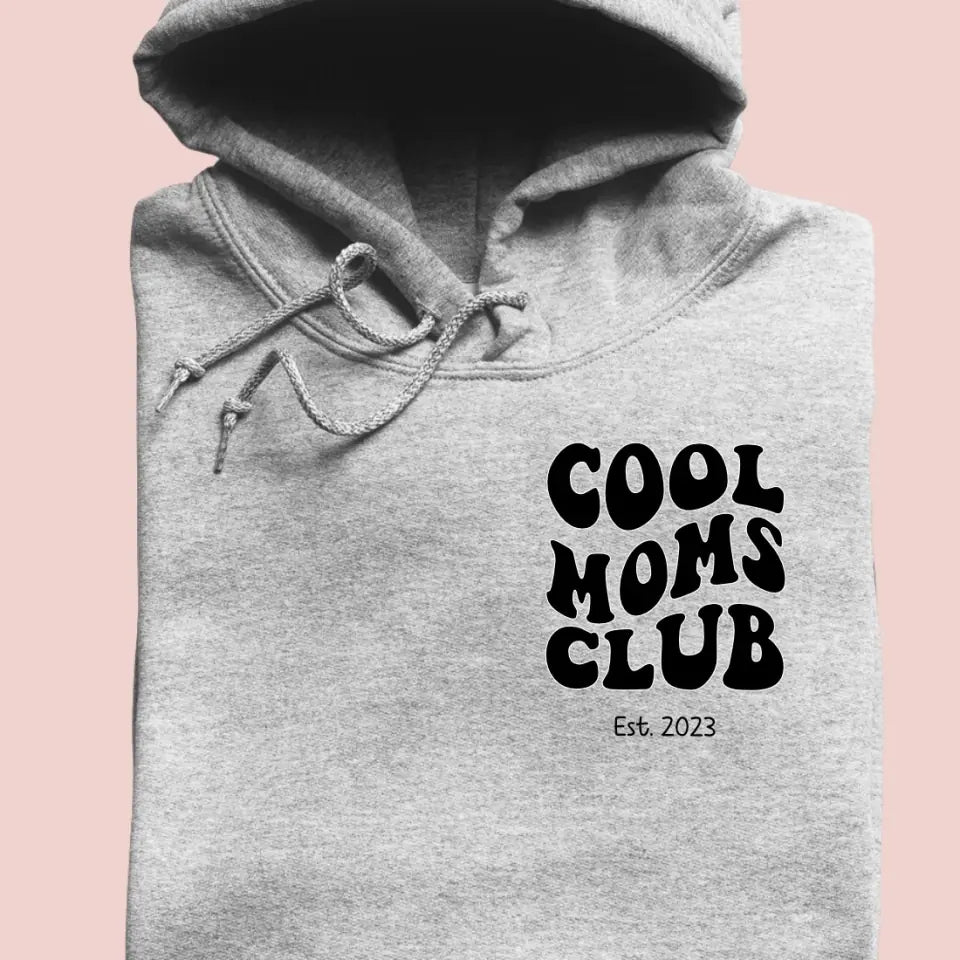 Cool Moms Club - Bio Unisex Hoodie *personalisierbar*