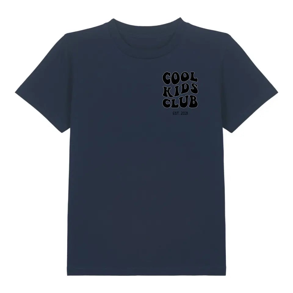 Cools Kids Club - Bio Kinder Shirt *personalisierbar* Mini Creator Shirt 2.0 ST ST French-Navy