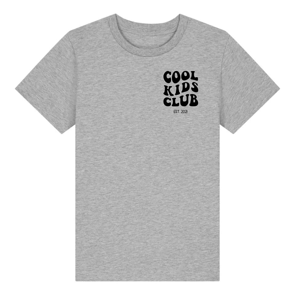 Cools Kids Club - Bio Kinder Shirt *personalisierbar* Mini Creator Shirt 2.0 ST ST Heather-Grey