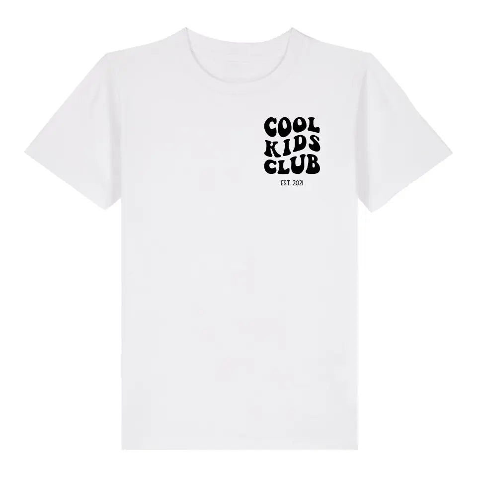 Cools Kids Club - Bio Kinder Shirt *personalisierbar* Mini Creator Shirt 2.0 ST ST White