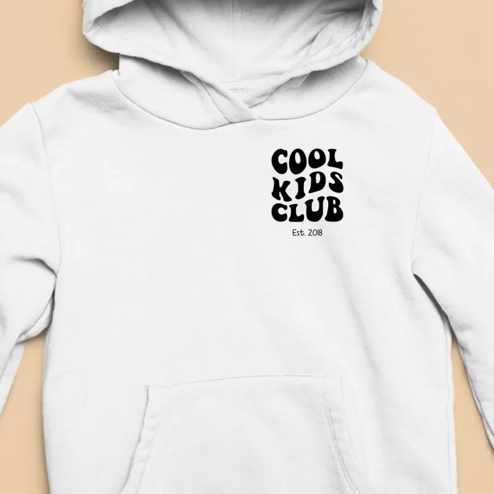 Cool Kids Club - Bio Kinder Hoodie *personalisierbar*