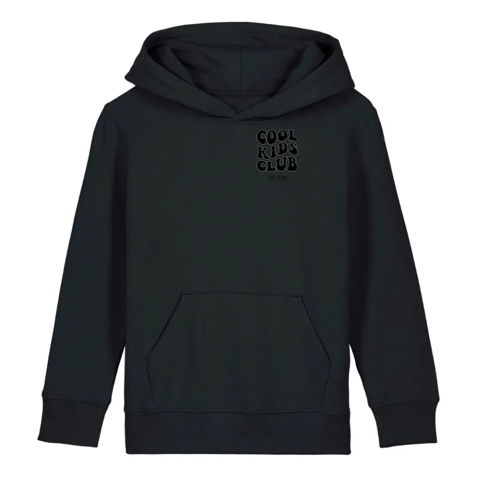 Cool Kids Club - Bio Kinder Hoodie *personalisierbar* Mini Cruiser Hoodie 2.0 ST ST Black