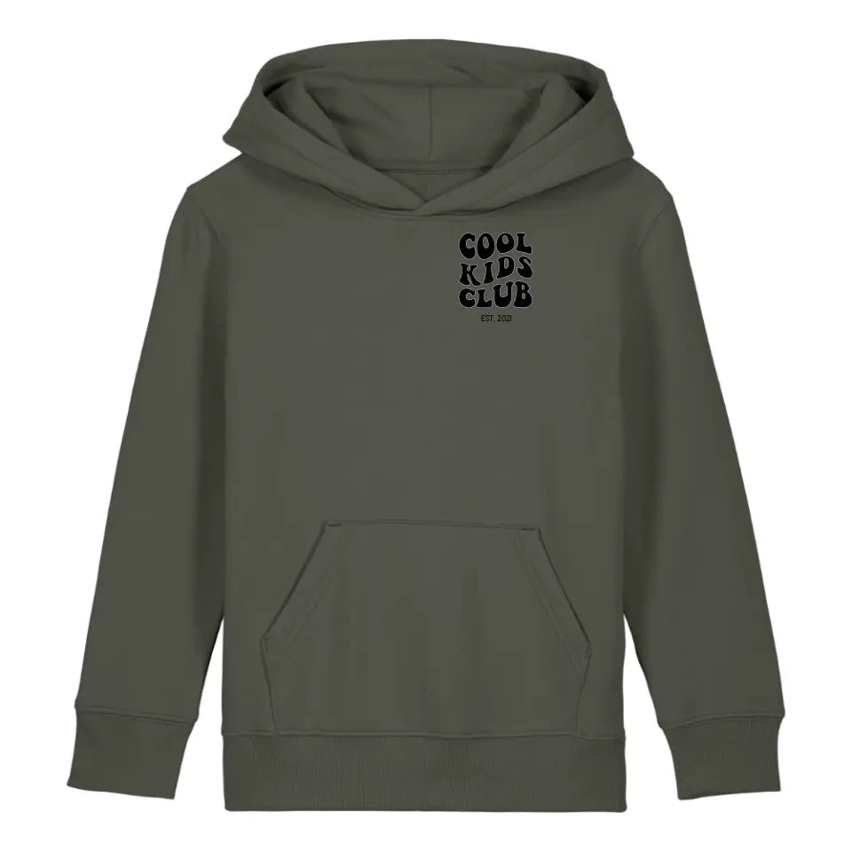 Cool Kids Club - Bio Kinder Hoodie *personalisierbar*