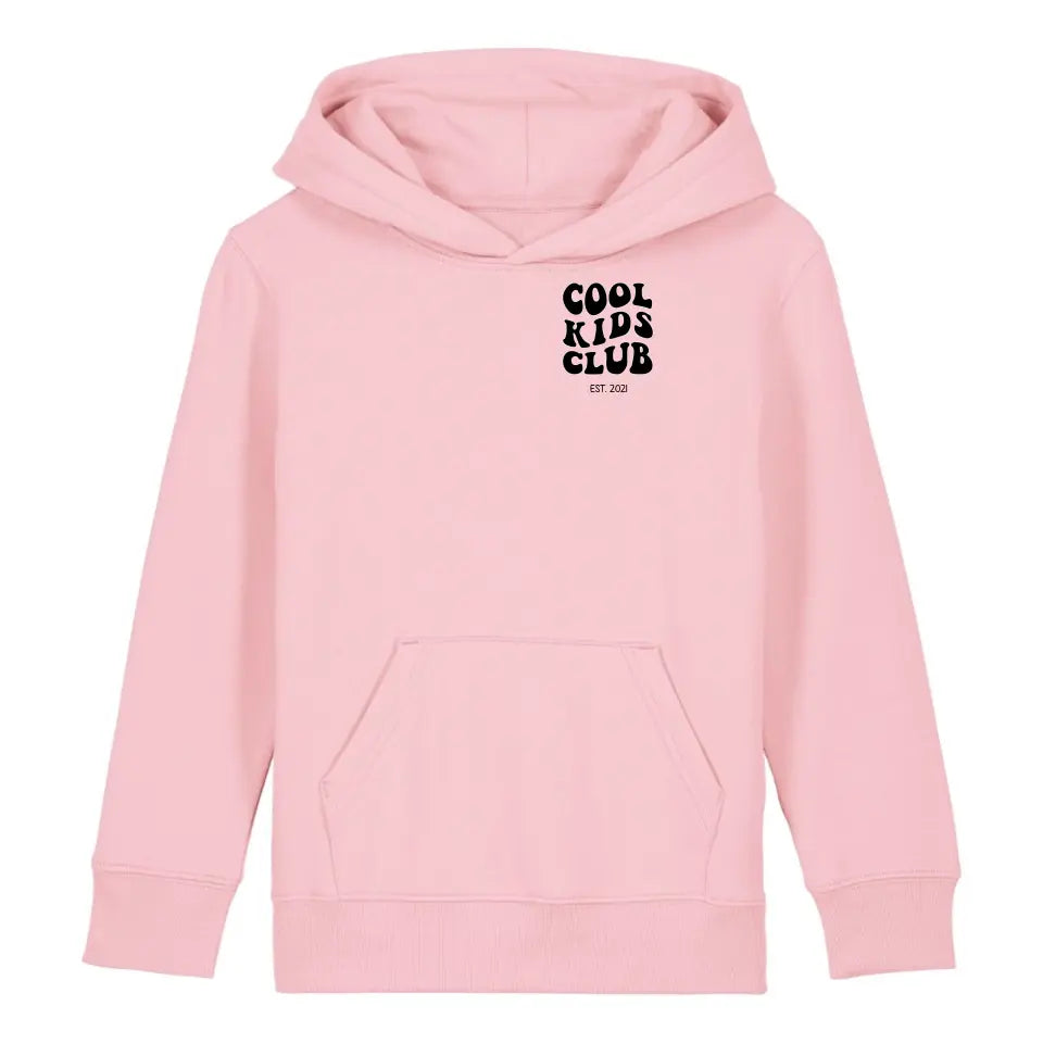 Cool Kids Club - Bio Kinder Hoodie *personalisierbar* Mini Cruiser Hoodie 2.0 ST ST Cotton-Pink