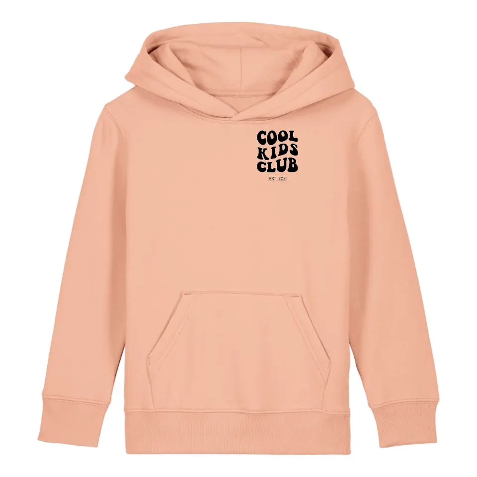 Cool Kids Club - Bio Kinder Hoodie *personalisierbar*