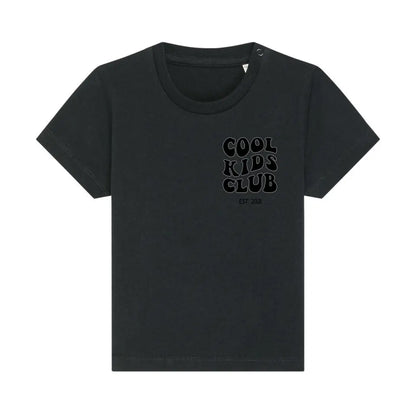 Cool Kids Club - Bio Baby Shirt *personalisierbar* Baby Creator T-Shirt ST ST NEU Black